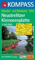 Kompass wandelkaart 854 Neustrelitzer Kleinseenplatte