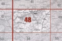 Topografische kaart 48 Huy / Hoei 1:50.000 Wandelkaart Belgie
