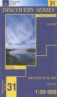 Wandelkaart Ierland 31 Mayo (CENT) discovery | Ordnance Survey
