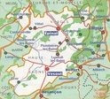 Wegenkaart - landkaart - autokaart 314 Haute Saone - Vosges (Vogezen) | Michelin Local