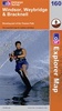 160 Wandelkaart - topografische kaart Explorer Windsor, Weybridge & Bracknell | Ordnance survey