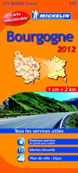 Wegenkaart - Landkaart 519 Bourgogne 2012 | Michelin