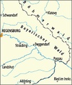Fietskaart ADFC Radtourenkarte Blatt 23 Bayerischer Wald Donau | BVA