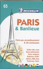 Stadsplattegrond - Stratengids Paris & Banlieue 65 |  Michelin
