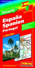 Wegenkaart - landkaart Spanje - Spanien | Hallwag