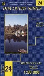 Wandelkaart Ierland 24 Mayo, Sligo  discovery | Ordnance Survey