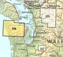 Wandelkaart - landkaart Olympic National Park | Trails Illustrated maps - National Geographic