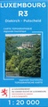 Wandelkaart - Topografische kaart R3 Luxemburg Diekirch - Putscheid - Ettelbruck - Vianden | Topografische dienst Luxemburg