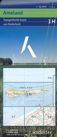 Wandelkaart - Topografische kaart 1H Ameland | Kadaster