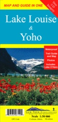 Wandelkaart Lake Louise & Yoho | Gem Trek