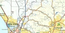 Fietskaart - Wegenkaart - landkaart 100 km around Cape Town – Kaapstad | Cabex Maps