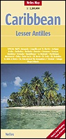 Landkaart - wegenkaart Lesser Antilles - Caraibisch gebied - Antillen | Nelles maps