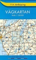 Landkaart - wegenkaart 114 Jönköping  vagkarten  - Zweden | Lantmariet