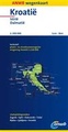 Landkaart - wegenkaart  Kroatië - Istrië - Dalmatië | ANWB