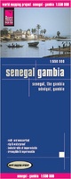 Landkaart - wegenkaart Senegal & Gambia | Reise Know How