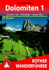 Wandelgids Dolomiten 1 Grodner Tal - Villnosstal - Seiser Alm (Dolomieten) | Rother