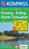 Kompass wandelkaart 183 Freising-Erding-Markt Schwaben