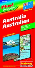 Landkaart - wegenkaart Australië - Australia | Hallwag