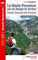 Wandelgids La Haute Provence par les Gorges du Verdon GR4 GR406 | FFRP ref 401
