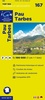 Wegenkaart - Landkaart 167 fietskaart Pau - Bagneres de Luchon - Tarbes - Lourdes - Pyreneeën | IGN