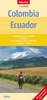 Landkaart - wegenkaart Colombia & Ecuador | Nelles maps