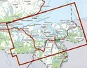 Wandelkaart 2709 Varangerfjord - Sør-Varanger - Grense Jakobselv, Kirkenes og bugøynes, topografische kaart - turkart Noorwegen | Statens - Ugland IT