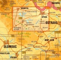 Shocart 66 OPAVSKO, SLEZSKÁ HARTA - Troppau - Slezská Harta  / Wandelkaart Tsjechie