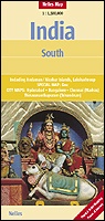 Landkaart - wegenkaart 4. India South - Zuid | Nelles maps