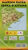 Wandelkaart Marina Baixa - Serra d'Aitana, Costa Blanca mountains west  | Editorial Piolet
