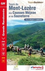 Tours du Mont-Lozère, des Wandelgids Causses Méjean et du Sauveterre GR 6, GR 60 & GR 68 Réf. 631 | FFRP