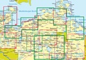 Overzicht Kompass wandelkaarten Mecklenburg Vorpommern