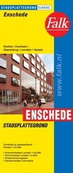 Stadsplattegrond - wegenkaart Enschede, Boekelo, Glanerbrug, Lonneker, Usselo | FALK