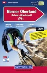 Fietskaart 16 - Berner Oberland | Kümmerly+Frey
