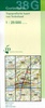 Topografische kaart / Wandelkaart 38G Gorinchem