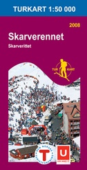 Wandelkaart 2703 Skarverennet - Geilo, topografische kaart Turkart Noorwegen | Statens - Ugland IT