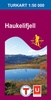 Wandelkaart 2203 Haukelifjell - Bykle - Suldal - Odda - Vinje, topografische kaart Turkart Noorwegen | Statens - Ugland IT
