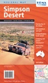 Landkaart -  wegenkaart Simpson Desert - Simpson woestijn | Hema maps