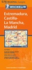 576 Landkaart - wegenkaart Extremadura - Castilla La Mancha - Madrid - Toledo - Mérida | Michelin