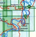 Wandelkaart - Topografische kaart 31 Mittelmosel - Kondelwald | Eifelverein
