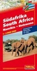 Wegenkaart - Autokaart - Landkaart  Südafrika / Namibia / Botswana  | Hallwag