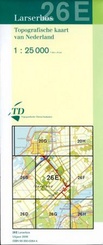 Topografische kaart / Wandelkaart 26E Larserbos