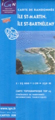 IGN 4606 GT wandelkaart - landkaart Ile St-Martin - Sint Maarten