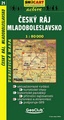 Shocart 21 ČESKÝ RÁJ, MLADOBOLESLAVSKO - Böhmisches Paradies - Jungbunzlau   / Wandelkaart Tsjechie