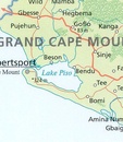 Wegenkaart - landkaart Liberia | Projekt Nord