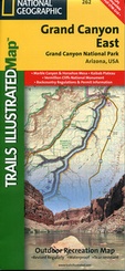 Wandelkaart Grand Canyon East - Oost Map 262 | Trails Illustrated
