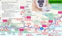 Landkaart - Wegenkaart 02 Garden route & Route 62 Road Map | Map Studio