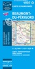 Wandelkaart 1937O - 1937 O Beaumont-du-Périgord topografische kaart  | IGN Bleue