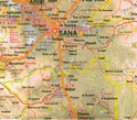 Landkaart - wegenkaart Jemen Yemen | ITMB