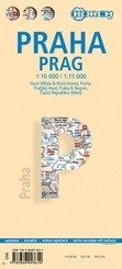 Plattegrond - stadsplattegrond Praag | Borch Maps