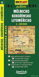 Shocart 12 MĚLNICKO, KOKOŘÍNSKO, LITOMĚŘICKO - Melnik - Kokorschin - Leitmeritz  / Wandelkaart Tsjechie